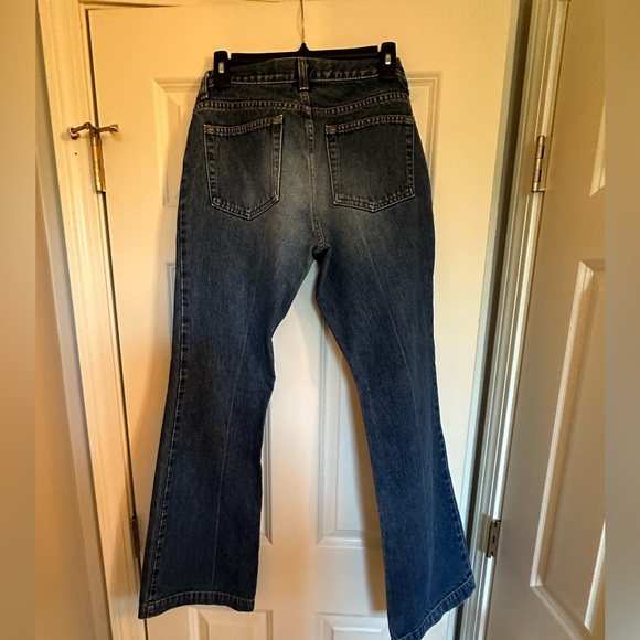 Vintage Gap Long and Lean flair denim. - Picture 2 of 9